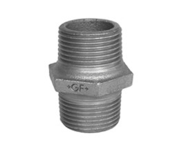 NIPLU FONTA ZINCATA GF 1 1/2" FE-FE