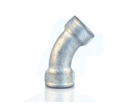 УГОЛОК ЧУГУННЫЙ ОЦИНКОВАННЫЙ GF 45 ГРАДУСОВ 2" ВР-ВР