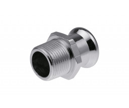 СОЕДИНИТЕЛЬ ОЦИНКОВАННЫЙ ПОД ПРЕСС KAN-THERM STEEL D 42x1 1/2" НР