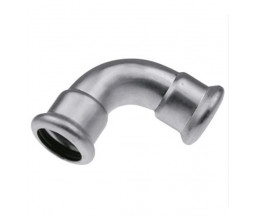 УГОЛ ОЦИНКОВАННЫЙ ПОД ПРЕСС KAN-THERM STEEL, 90 ГРАДУСОВ, D 28 mm ВВ