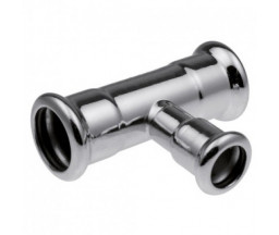 ТРОЙНИК ОЦИНКОВАННЫЙ ПОД ПРЕСС KAN-THERM STEEL D 28x15x28 mm