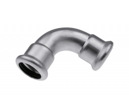 COT OTEL INOX SERTIZARE, KAN-THERM, 90 GRADE, D 15 mm FF