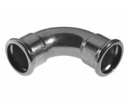 COT OTEL INOX SERTIZARE, KAN-THERM, 90 GRADE, D 22 mm FF