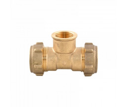 TEU COMPRESIUNE CUPRU 22x1/2"x22 FI