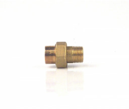 АМЕРИКАНКА ПРЯМАЯ БРОНЗОВАЯ ПОД ПАЙКУ VIEGA, D 18x1/2" НР