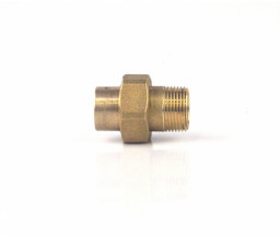 АМЕРИКАНКА ПРЯМАЯ БРОНЗОВАЯ ПОД ПАЙКУ VIEGA, D 22x3/4" НР