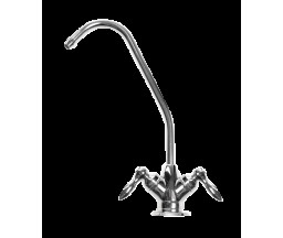 ROBINET DUBLU PENTRU APA FILTRATA PICATURA, CROM