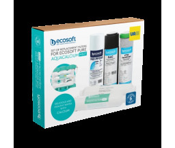 SET DE CARTUSE PENTRU SISTEM CU OSMOZA INVERSA ECOSOFT P'URE AQUACALCIUM