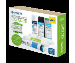 SET DE CARTUSE PENTRU ECOSOFT P'URE BALANCE CU MEMBRANA