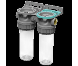 CARCASA TRANSPARENTA DUBLA ECOSOFT 3P, 1"