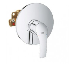 СМЕСИТЕЛЬ СКРЫТОГО МОНТАЖА GROHE EUROSMART NEW ДЛЯ ДУШ, С ВНУТРЕННЕЙ ЧАСТЬЮ, ХРОМ