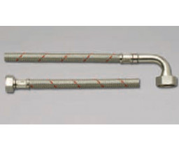 ШЛАНГ ДЛЯ СТИРАЛЬНОЙ МАШИНЫ INOX С ОТВОДОМ 3/4" ВР-ВР, L 1 m