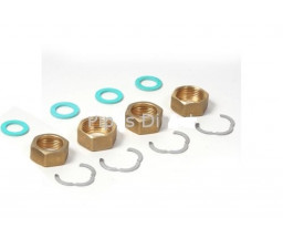 SET ACCESORII RACORDARE TUB FLEXIBIL INOX, 2 BUCATI, D 20x1"