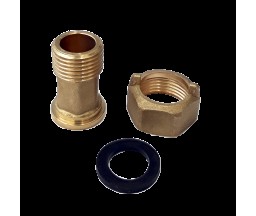 КОМПЛЕКТ АМЕРИКАНОК ДЛЯ ВОДОМЕРА DN15, 3/4"x1/2'', 2 ШТУКИ