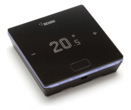 TERMOSTAT REHAU NEA SMART 2.0 CU FIR, CU SENZOR UMIDITATE, NEGRU