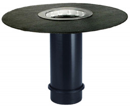 НАДСТАВНАЯ ДЕТАЛЬ С БИТУМНЫМ ПОЛОТНОМ HL65, H=300mm, DN125