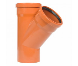 RAMIFICATIE PVC VALPLAST, 45 GRADE, D 125 mm