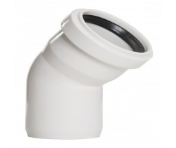 COT PVC AQUALINE FONO, 45 GRADE, D 50 mm