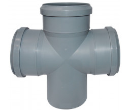 RAMIFICATIE DUBLA CANALIZARE PP VALSIR, 67 GRADE, D 50x50x50 mm