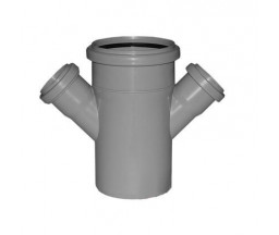 КРЕСТОВИНА ОДНОПЛОСКОСТНАЯ ПП, 67 ГРАДУСОВ, D 110x50x50 mm