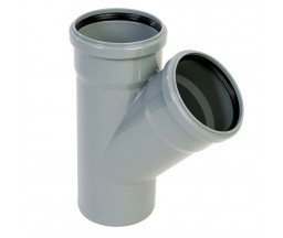 RAMIFICATIE CANALIZARE PP, 45 GRADE, D 75 mm