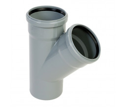 RAMIFICATIE CANALIZARE PP, 45 GRADE, D 125 mm