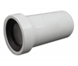 RACORD WC PP ALB CU GARNITURA SI INEL DE ETANSARE D 110x400 mm
