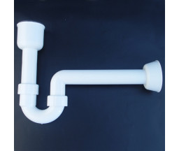 SIFON PISOAR PP ALB VALSIR TIP S, D 50x40 mm