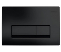 PLACA COMANDA GEBERIT DELTA50, NEGRU LUCIOS