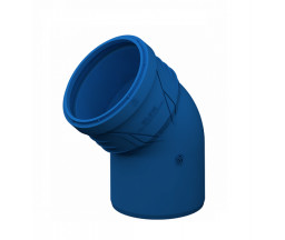 COT CANALIZARE PP FONOABSORBANTA, PESTAN S LINE, 45 GRADE, D 50 mm