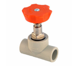 ВЕНТИЛЬ PP-R FIRAT, СЕРЫЙ, D 32 mm