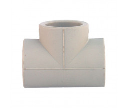 ТРОЙНИК PP-R FIRAT, СЕРЫЙ, D 63 mm