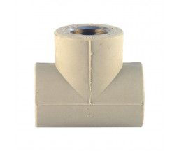 ТРОЙНИК PP-R FIRAT, СЕРЫЙ, D 25x1/2"x25 ВР