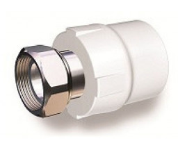 RACORD OLANDEZ CU PIULITA, PP-R ALB FIRAT, D 20x1/2" FI