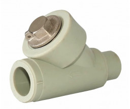 ФИЛЬТР Y PP-R FIRAT, СЕРЫЙ, D 25 mm