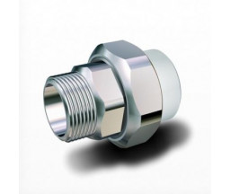 RACORD CU OLANDEZ PP-R ALB FIRAT, D 25x3/4" FE