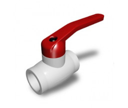 ROBINET CU SFERA PP-R ALB FIRAT, D 25 mm