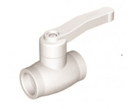 КРАН ШАРОВЫЙ PP-R FIRAT, СЕРЫЙ, D 40 mm