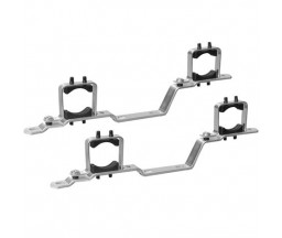 SUPORT PENTRU COLECTOR LUXOR, BARA 1", 2 BUCATI