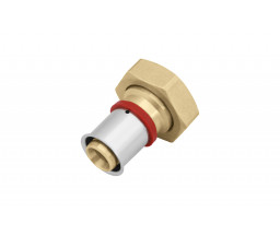 СОЕДЕНИТЕЛЬ ПОД ПРЕСС С НАКИДНОЙ ГАЙКОЙ KAN, D 16x1/2" ВР