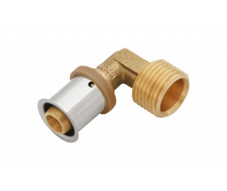 УГОЛ ПОД ПРЕСС KAN-THERM, D 20x1/2" НР