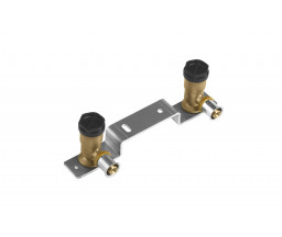 КРОНШТЕЙН С КОНЦЕВЫМИ ФИТИНГАМИ, KAN-THERM, D 16x1/2"