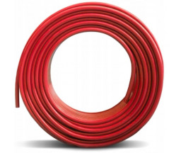 МЕТАЛЛОПЛАСТИКОВАЯ ТРУБА В ИЗОЛЯЦИИ, PERT-AL-PERT, КРАСНАЯ, KAN-THERM, D 20x2 mm
