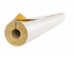 COCHILIE DIN VATA BAZALTICA CU FOLIE DE ALUMINIU, D 60x40 mm