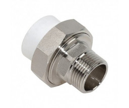 RACORD CU OLANDEZ PP-R ALB VALROM D 40x1 1/4" FE