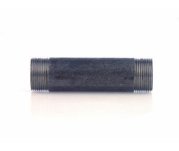 STUT NEGRU FILETAT LA AMBELE CAPETE 1 1/4"x150 mm FE-FE