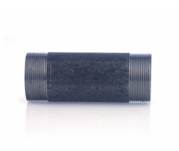 STUT NEGRU FILETAT LA AMBELE CAPETE 2"x150 mm FE-FE