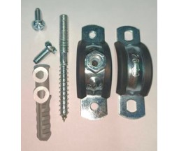 SET COLIER CU GAR. M8, 38-43 mm, CU SURUB SI DIBLU