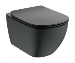 VAS SUSPENDAT AQUABLADE TESI, NEGRU MAT, 365 x 530 mm