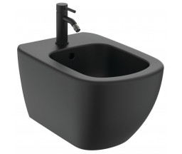 BIDEU SUSPENDAT IDEAL STANDARD TESI, NEGRU MAT, 360 x 530 mm